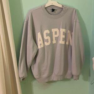 aspen sweatshirt super cute